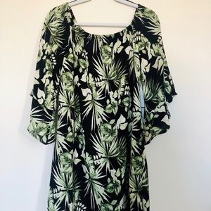 Bobeau Tropical Dress